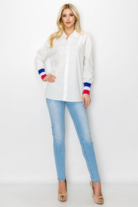 Weslie Cotton Poplin Shirt