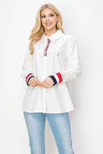 Load image into Gallery viewer, Wrenna Cotton Poplin Shirt