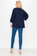 Load image into Gallery viewer, Raelynn Top with Chiffon Pleating