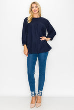 Load image into Gallery viewer, Raelynn Top with Chiffon Pleating