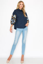 Load image into Gallery viewer, Willow Cotton Poplin Shirt with Embroidery &amp; Sparkles