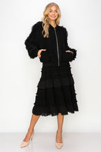 Load image into Gallery viewer, Winette Lace Ruffled Jacket