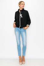 Load image into Gallery viewer, Jessica Woven Jacket with Plaid Inside Lining