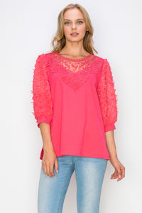 Renae Pointe Knit with Lace