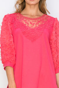 Renae Pointe Knit with Lace
