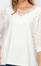 Load image into Gallery viewer, Renae Pointe Knit with Lace