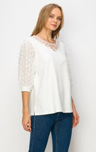 Load image into Gallery viewer, Renae Pointe Knit with Lace