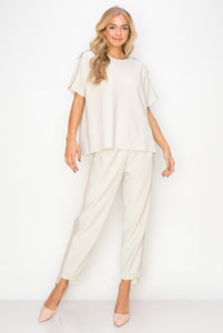 Katie Crepe Knit Pant