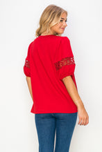 Load image into Gallery viewer, Katrina Pointe Knit Top with Pearls