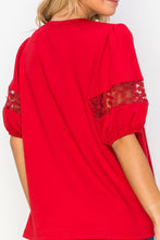 Load image into Gallery viewer, Katrina Pointe Knit Top with Pearls