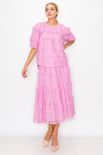 Load image into Gallery viewer, Lizzie Cotton Lace Eyelet Skirt