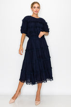 Load image into Gallery viewer, Lizzie Cotton Lace Eyelet Skirt