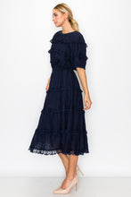 Load image into Gallery viewer, Laura Cotton Lace Eyelet Top