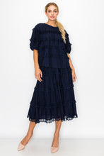 Load image into Gallery viewer, Lizzie Cotton Lace Eyelet Skirt