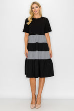 Load image into Gallery viewer, Romi Cotton Dress with Stripes