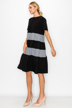 Load image into Gallery viewer, Romi Cotton Dress with Stripes