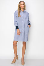 Load image into Gallery viewer, Winae Cotton Shirt Dress