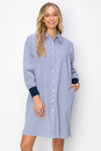 Load image into Gallery viewer, Winae Cotton Shirt Dress