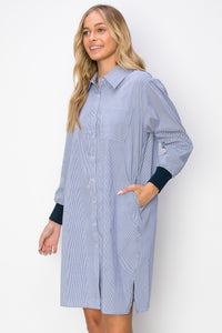 Winae Cotton Shirt Dress