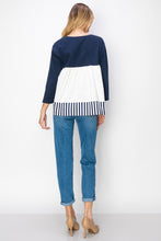 Load image into Gallery viewer, Regina Pointe Knit with Stripes