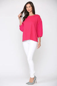 Celeste Cotton Knit Top