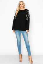 Load image into Gallery viewer, Fiona French Scuba Pearl Hi-Low Top