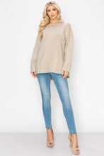 Load image into Gallery viewer, Fiona French Scuba Pearl Hi-Low Top