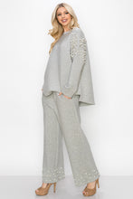 Load image into Gallery viewer, Fiona French Scuba Pearl Hi-Low Top