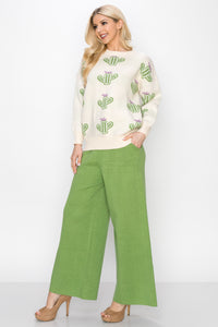 Sian Ribbed Knitted Pant