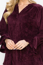 Load image into Gallery viewer, Abia Stretch Suede Top