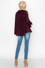 Load image into Gallery viewer, Abia Stretch Suede Top