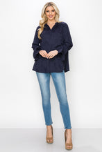 Load image into Gallery viewer, Abia Stretch Suede Top