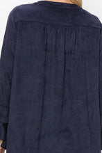 Load image into Gallery viewer, Abia Stretch Suede Top