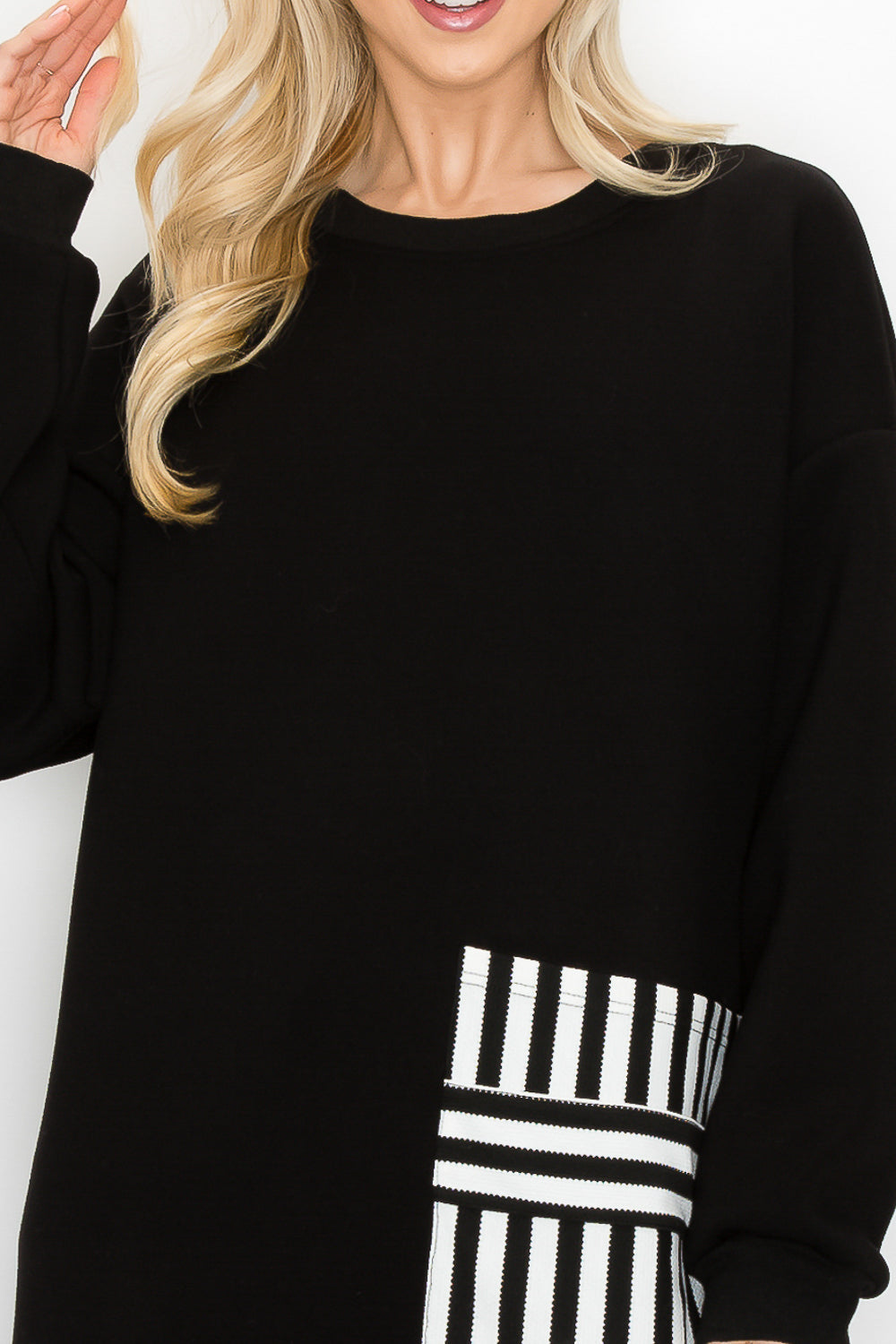 Fiora Scuba Knit Tunic Dress