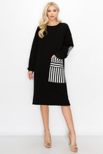 Load image into Gallery viewer, Fiora Scuba Knit Tunic Dress