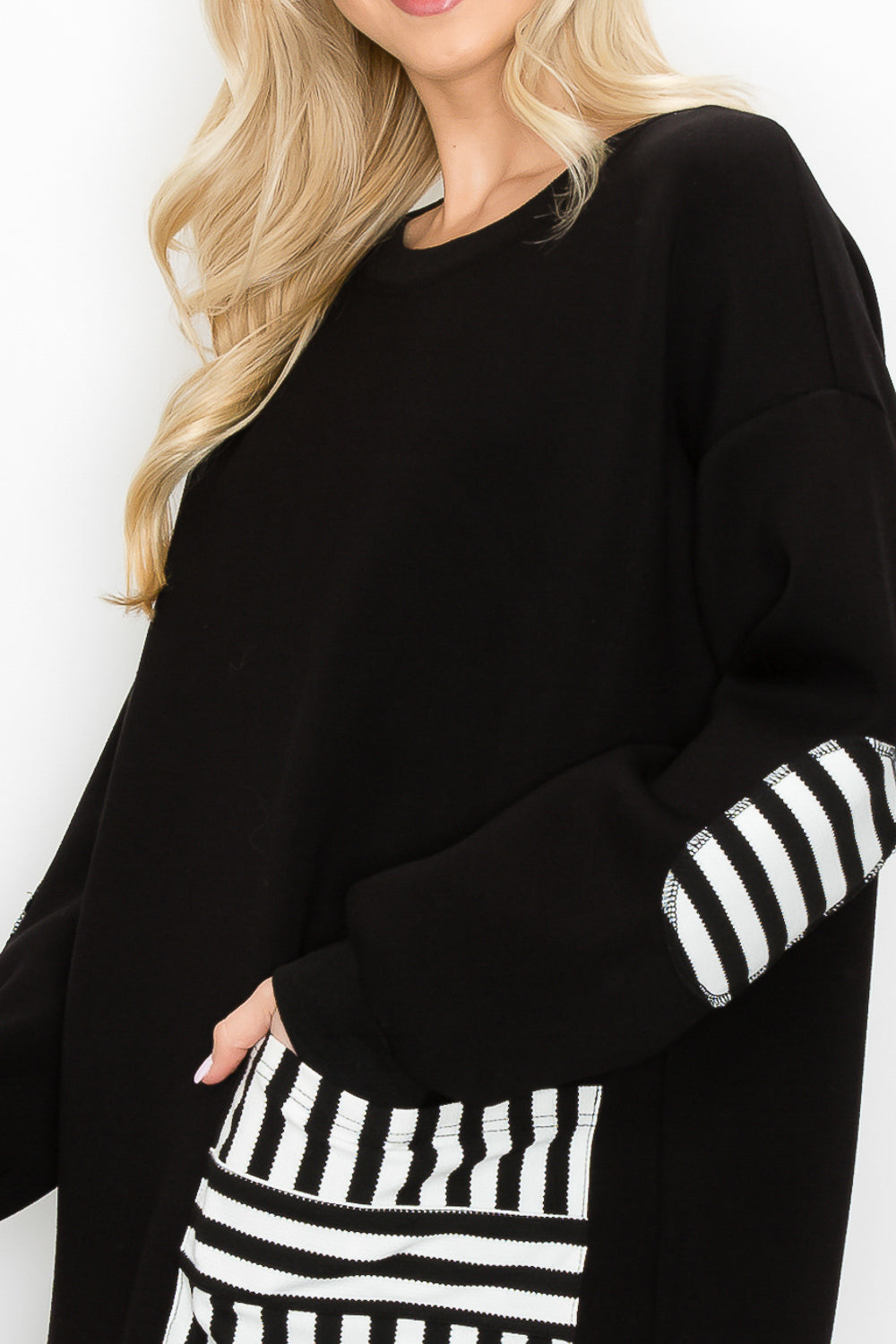 Fiora Scuba Knit Tunic Dress