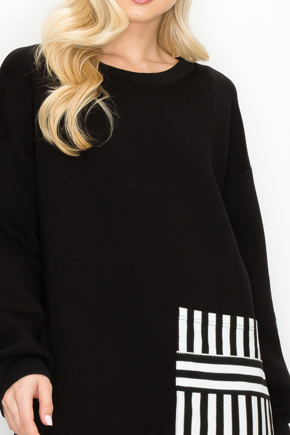 Fiora Scuba Knit Tunic Dress