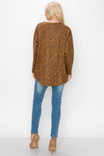 Load image into Gallery viewer, Alcee Stretch Suede Zebra Top