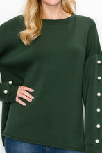 Load image into Gallery viewer, Katri French Scuba Pearl Top