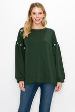 Load image into Gallery viewer, Keda French Scuba Pearl Top