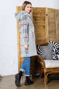 Sonnai Sweater Brushed Knitted Coat