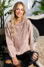 Load image into Gallery viewer, Rabiah Pointe Knit with Lace
