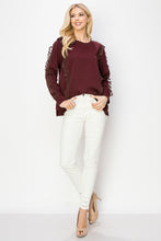 Load image into Gallery viewer, Rachela Pointe Knit with Lace