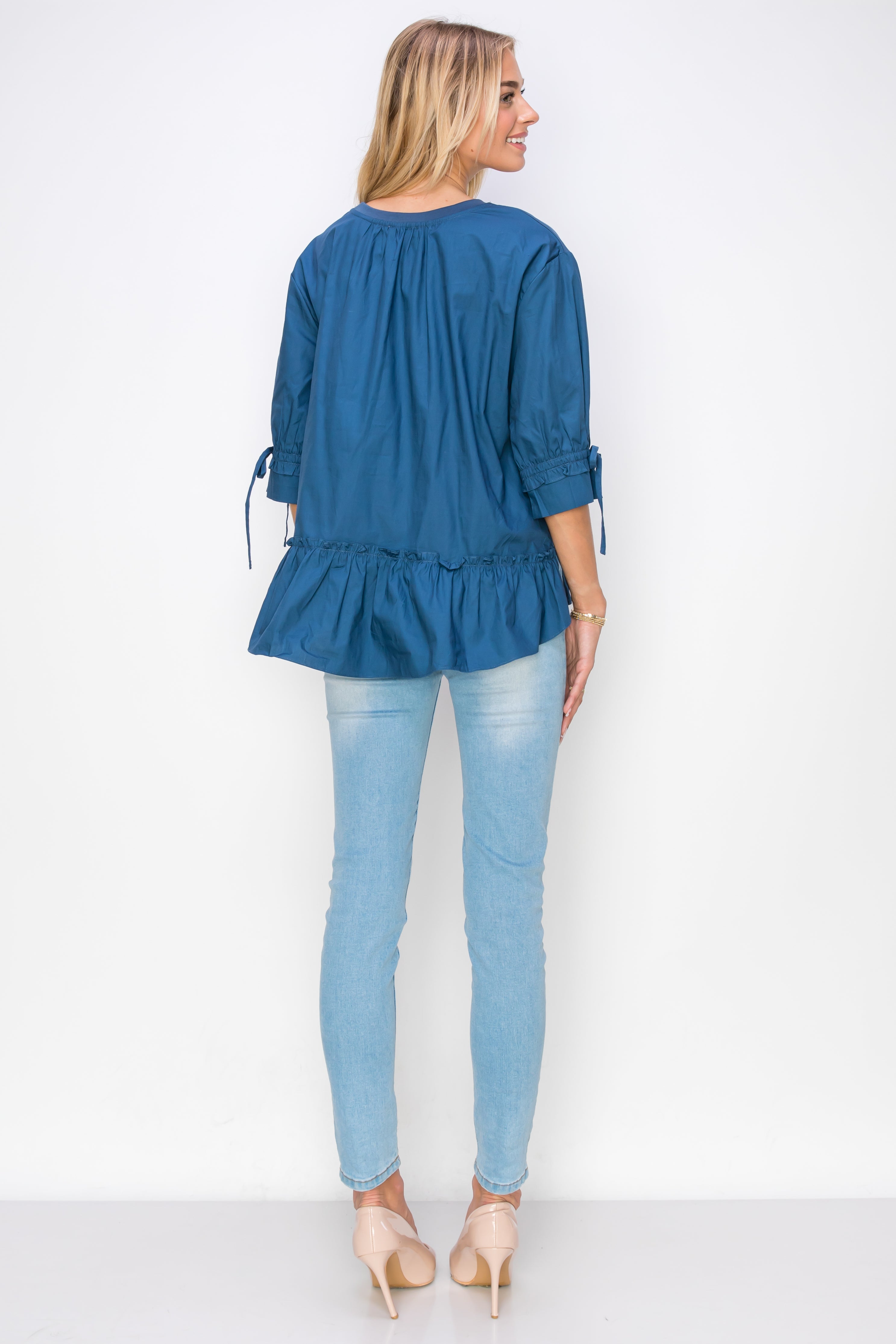 Reida Pointe Knit Top