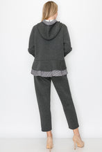 Load image into Gallery viewer, Ferne French Scuba Pant with Tweed
