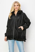 Load image into Gallery viewer, Jadis Woven Windbreaker Jacket with Hoodie