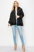 Load image into Gallery viewer, Jadis Woven Windbreaker Jacket with Hoodie