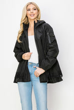 Load image into Gallery viewer, Jadis Woven Windbreaker Jacket with Hoodie
