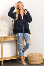 Load image into Gallery viewer, Jadis Woven Windbreaker Jacket with Hoodie
