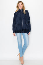 Load image into Gallery viewer, Jadis Woven Windbreaker Jacket with Hoodie